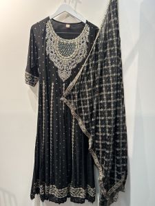 Black Zari Work Anarkali
