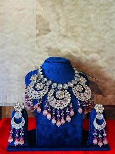 Chand Neckpiece with Earrings