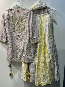 Light Grey Multicolour Sharara