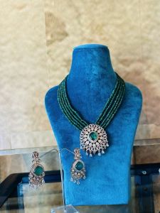 Long Beaded Neckpiece