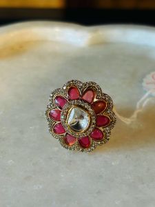 Pink Flower Ring