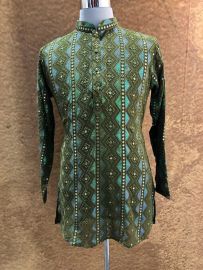 Mehndi Green Sequin Kurta